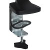 Кронштейн для мониторов ONKRON G100 белый 13"-32" макс.9кг настольный поворот и наклон верт.перемещ.