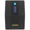 Источник бесперебойного питания ExeGate EP285580RUS SpecialPro Smart LLB-600.LCD.AVR.EURO.RJ.USB 600VA/360W, LCD, AVR, 2 евророзетки, RJ45/11, USB, черный