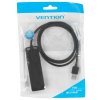 Концентратор Vention OTG USB 3.0 на 4 порта черный - 1м.