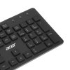Клавиатура проводная Acer OKW020, USB, черный