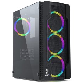 Компьютерный корпус Miditower ExeGate CP-606U-AB500 (ATX, AB500 с вент. 8см, 1*USB/1*USB 3.0, аудио)