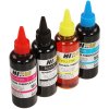 Комплект универсальных чернил Hi-Black для Brother (тип B-V1), на водной основе, 4 цвета