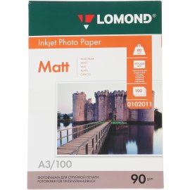Фотобумага матовая односторонняя (Hi-image paper) 10x15, 140 г/м, 50 л.
