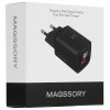 Сетевое зарядное устройство Magssory ACH006 45W (PD3.0+PPS+QC4+AFC+FCP+SCP) универсальное черный