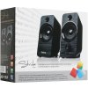 Акустическая система Dialog Stride AST-17UP 2.0, 10W RMS, PhoneOut, Mic In, черные, питание от USB
