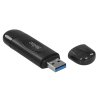 Кард-ридер Netac WK14/черный/SD/SDHC/SDXC/microSD/microSDHC/microSDXC/USB 3.0/USB Type-C/пластик