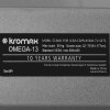 Мобильная стойка напольная Kromax OMEGA-12 silver, 1 шт/уп, Мобильная стойка напольная для TV 32"-120", max вес 80 кг, высота 1640-1820 мм, max VESA 1000x600 мм