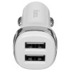 Автомобильное зарядное устройство HOCO (6931474739704) Z40 белый АЗУ 2USB 2.4A для micro USB
