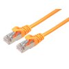 Патч-корд FTP Cablexpert кат.5e, 0.5м, литой, многожильный оранжевый