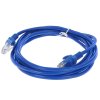 Патч-корд CCA light UTP Гарнизон PC-UTP-5e-2-B cat.5e, 2м, литой, многожильный синий