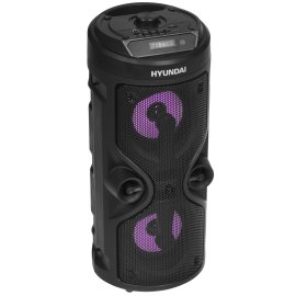 Минисистема Hyundai H-MC180 черный 80Вт/FM/USB/BT/SD/MMC