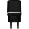 Сетевое зарядное устройство C12 Smart dual USB charger, черный