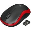 Мышь беспроводная Logitech M185 серый/черный, 1000 dpi, радиоканал, USB, кнопки - 3