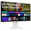 Монитор 31.5" LG 32SR83U-W IPS 3840x2160, 60 Гц, 5 мс, 16:9, 400 кд/м2, 2xHDMI, 1хUSB-C, 3хUSB, белый