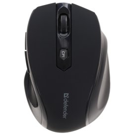 Мышь беспроводная Acer OMR300 черный, 1600 dpi, радиоканал, USB, кнопки - 6