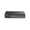 Коммутатор D-Link DMS-108P/A1A 8x2.5Gbит/с 8PoE 230W неуправляемый