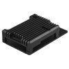 Корпус ACD черный Metal Aluminum Case for Raspberry Pi 3B/3B+