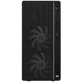 Компьютер IRU Tactio 310H6SEA MT i3 13100F (3.4) 16Gb SSD 512Gb RTX 3050 6Gb FreeDOS GbitEth 600W черный (RUS) (2113605)