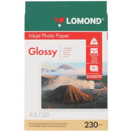Фотобумага глянцевая односторонняя (Hi-image paper) A4, 150 г/м, 100 л.
