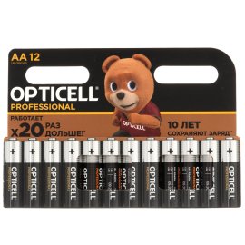 Батарея Opticell Professional LR6 AA (12шт) блистер
