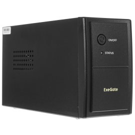 Источник бесперебойного питания ExeGate EP285476RUS Power Smart ULB-850.LCD.AVR.C13.RJ.USB 850VA/480W, LCD, AVR, 4*IEC-C13, RJ45/11, USB, черный