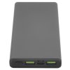 Портативный аккумулятор OLMIO QR-10, 10000mAh, 22.5W, QuickCharge3.0/PowerDelivery, LCD, серый