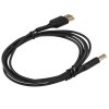 Кабель HDMI Wize WAVC-HDMIUS-1.5M 1.5 м, v.2.0, 19M/19M, 4K/60 Hz 4:4:4, 36 AWG, HDCP 2.2,ультратонкий, позол.разъемы, черный, пакет