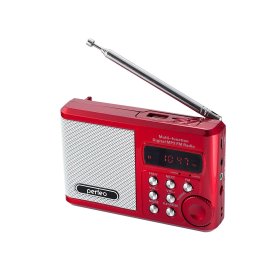 Радиоприемник PERFEO (PF_D0563) Sound, красный