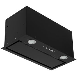 Вытяжка встраиваемая Kuppersberg Inbox 73 B черный управление: кнопочное (1 мотор)
