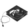 Вентилятор для корпуса Arctic P12 Value pack черный, 120 мм, 1800 об/мин, 22.5 дБ, 3 pin