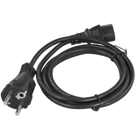 Удлинительный кабель питания Gembird/Cablexpert,C14 - евро-розетка, PC-SFC14M-01