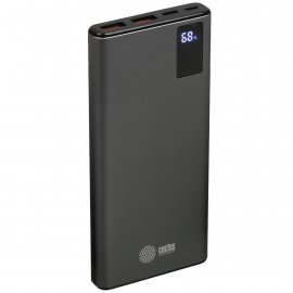 Портативный аккумулятор Cactus CS-PBFSLT-10000 10000mAh 3A 2xUSB серый