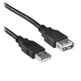 Кабель PERFEO USB2.0 A вилка - Micro USB вилка, черно-белый, длина 3 м (U4802)