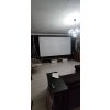 Экран Cactus 150x150см Wallscreen CS-PSW-150X150-BK 1:1 настенно-потолочный рулонный черный