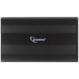 Внешний корпус для HDD Gembird EE2-U2S-5 2.5" EE2-U2S-5, черный, USB 2.0, SATA