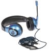 Гарнитура игровая Gembird MHS-G55 черный/синийрегулировка громкостиотключение микрофонакабель 2.5м