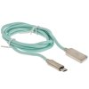 Кабель Crown USB - microUSB CMCU-3132M light blue