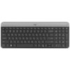 Комплект беспроводной клавиатура+мышь Logitech Slim Wireless Desktop MK470 черный
