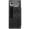 Компьютерный корпус Miditower ExeGate UN-605B Black, ATX, (UN400, 120мм), 2*USB, Audio, замок блокировки кнопки питания