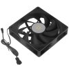 Вентилятор для корпуса Ocypus Gamma F12 BK черный 120мм 1300rpm 24.5db 3-pin