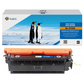 Картридж лазерный G&G GG-CF360X черный (12500 стр.) для HP CLJ M553N/M553DN/M553X/M577C/M577Z/M577F/M577DN