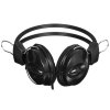 Проводные наушники Oklick HS-M200 черный, накладные, Jack 3.5 мм