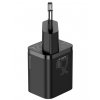 Сетевое зарядное устройство BASEUS Compact Quick Charger, два порта USB, один порт Type-C, 30W, 5V, 3.0A, черный