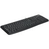 Клавиатура проводная Logitech K120 for business, USB черный (заводская гравировка)