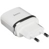 Сетевое зарядное устройство + Кабель Micro HOCO HC-16286 C12Q/1m/QC 3.0/1 USB/Выход: 5V_9V_12V, 18W, белый