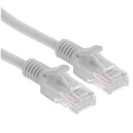 Пaтч-корд U/UTP Rexant, кат.5e, RJ45-RJ45, неэкранированный, LSZH серый, 5м