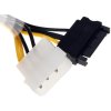 Разветвитель питания Cablexpert CC-PSU-82, Molex+SATA->PCI-Express 8pin, для подключения в/к PCI-Е (8pin) к б/п ATX