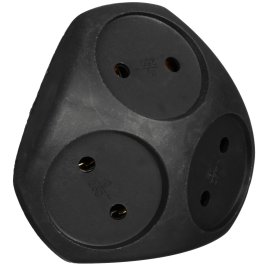 Удлинитель 2х3 м с заземл. 16А IP20 У02 2P+PE ИЭК WYP10-16-02-03-Z-N