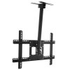Кронштейн для телевизора ONKRON N2L 32"-80" потолочный, телескопический, черный