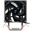 Кулер для процессора DEEPCOOL AG200 черный, 92 мм, алюминий/медь, 3050 об/мин, 30.5 дБ, 4 pin, 100 Вт, 133 мм